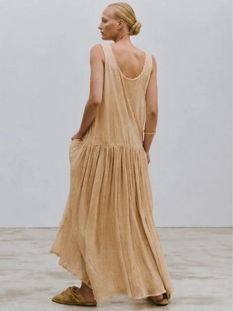 Rochie Degas din Bumbac Texturat