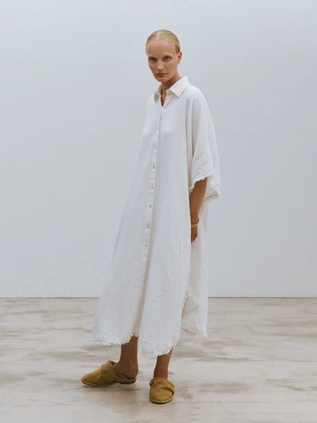 Beach Long Cotton Shirt Jondal