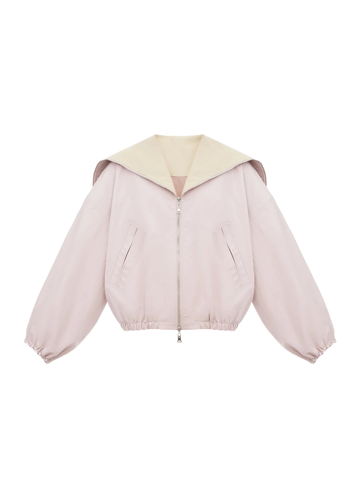 Riabchyk High-Collar Bomber Jacket