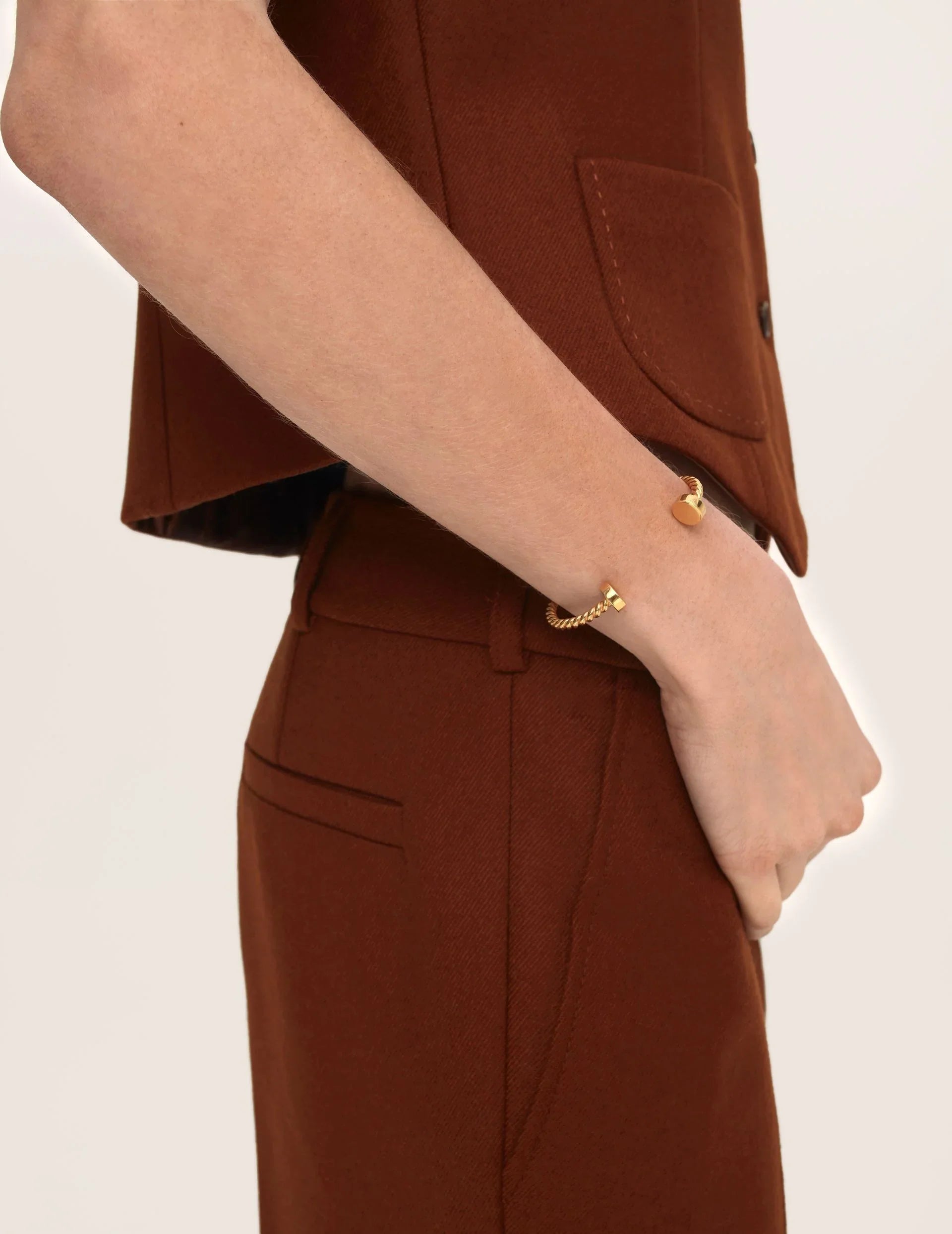 Brățară Hryvna placată cu aur