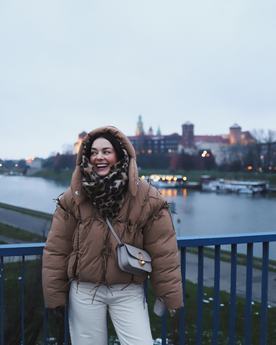 Geacă puffer cu fulgi de gâscă Constructor Mini Chocolate