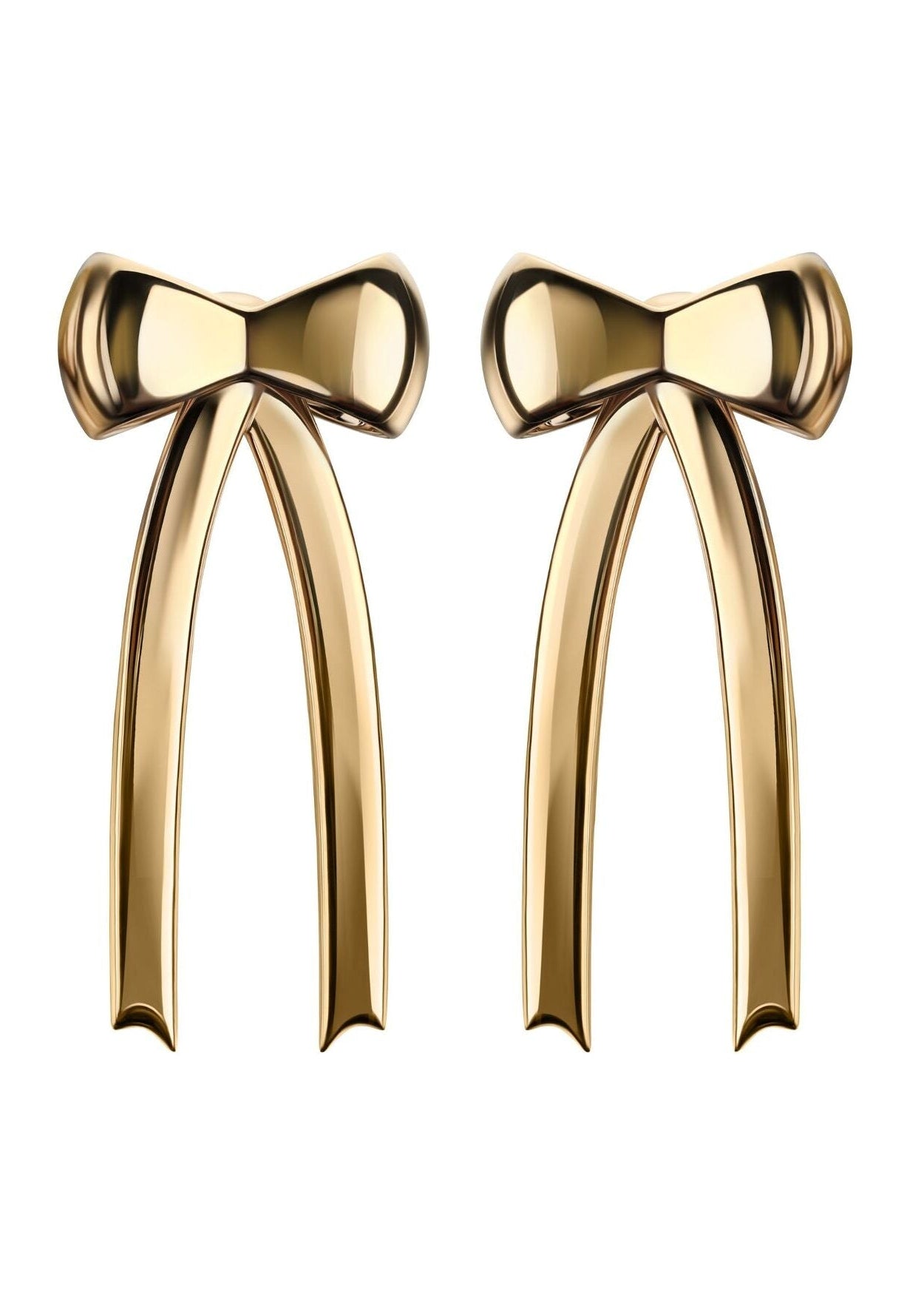 Cerceii de argint Bow