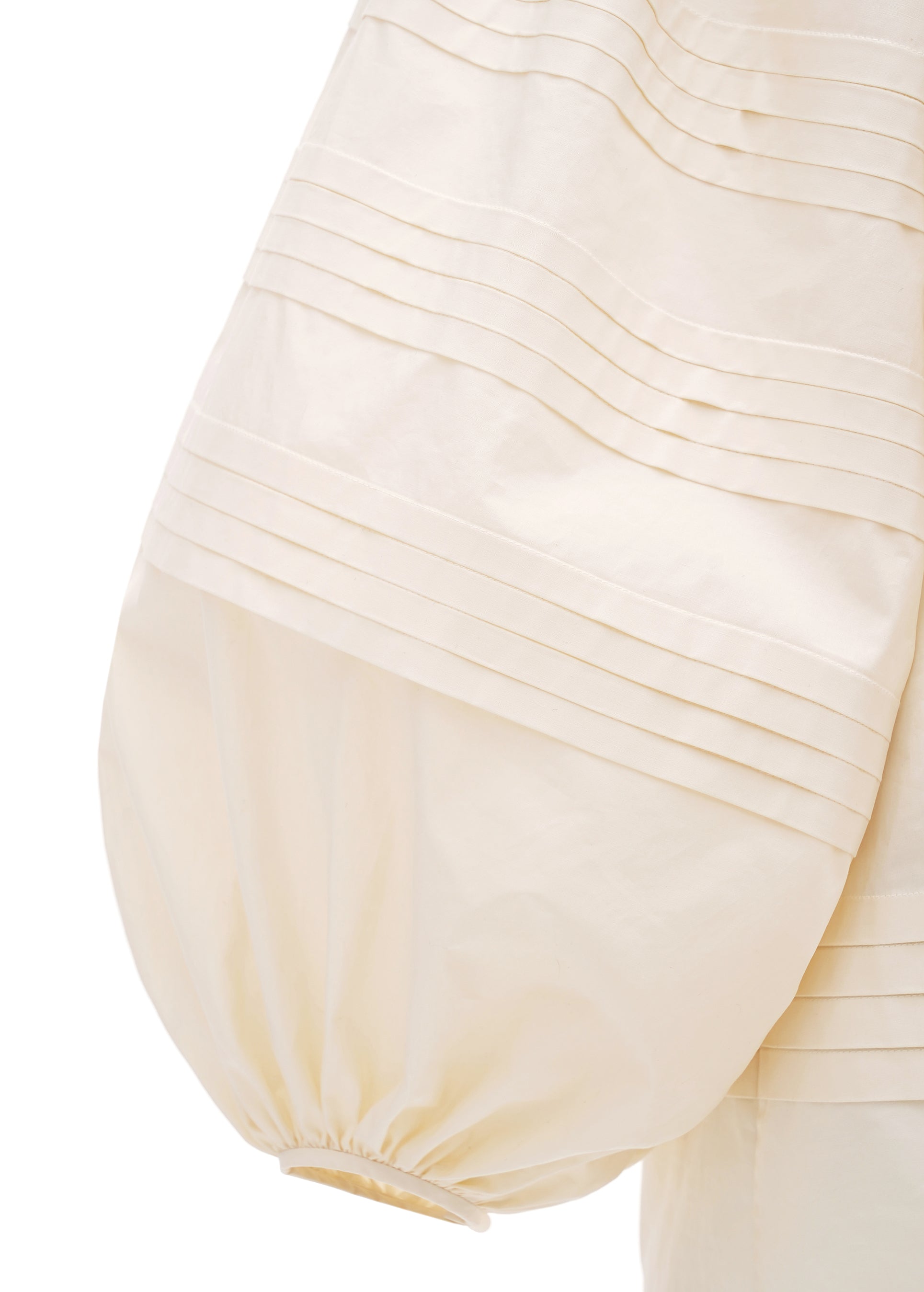 Ivory Cotton Shirt - Oriiana