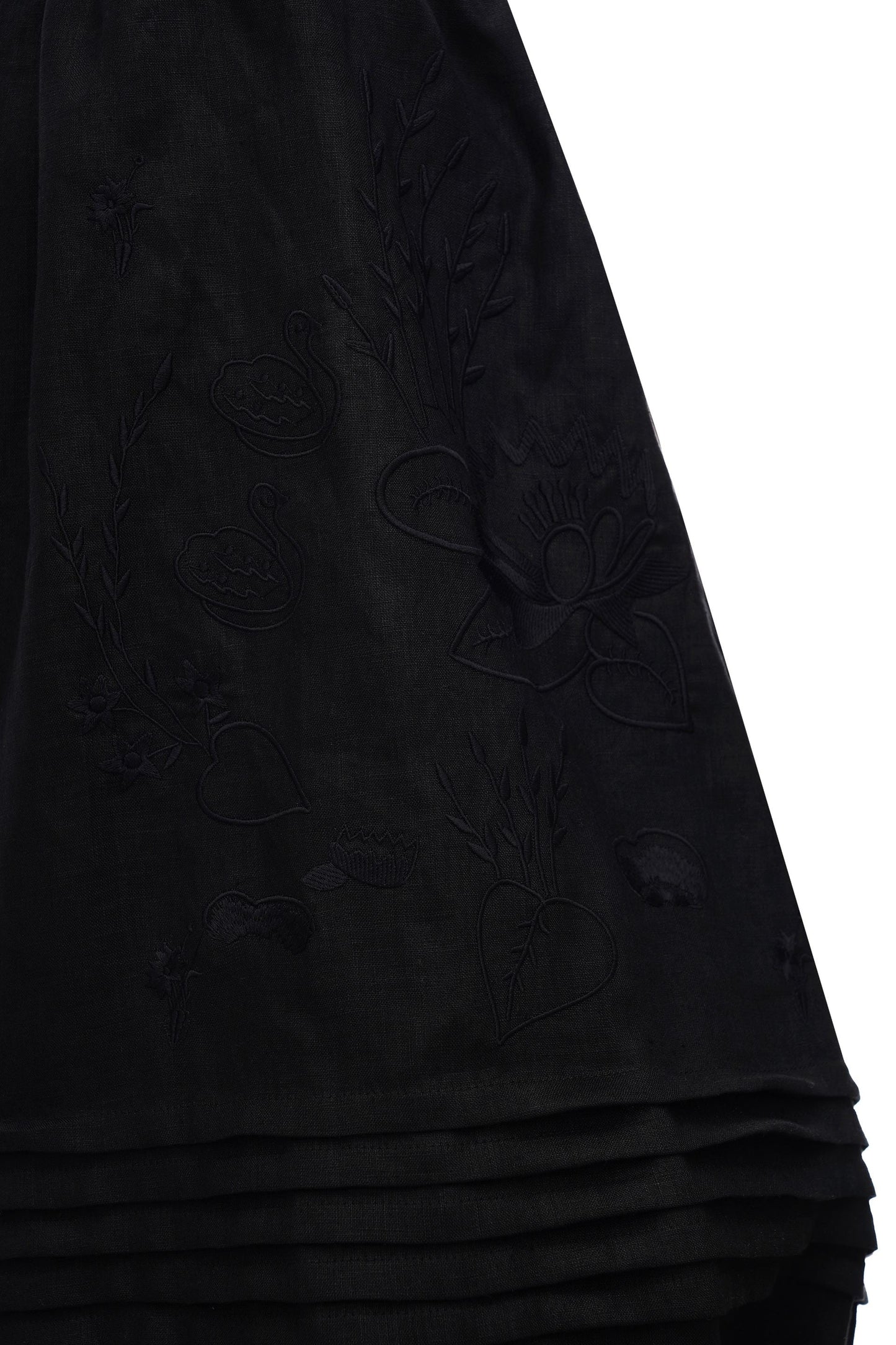 Rochie cu broderie Tomila