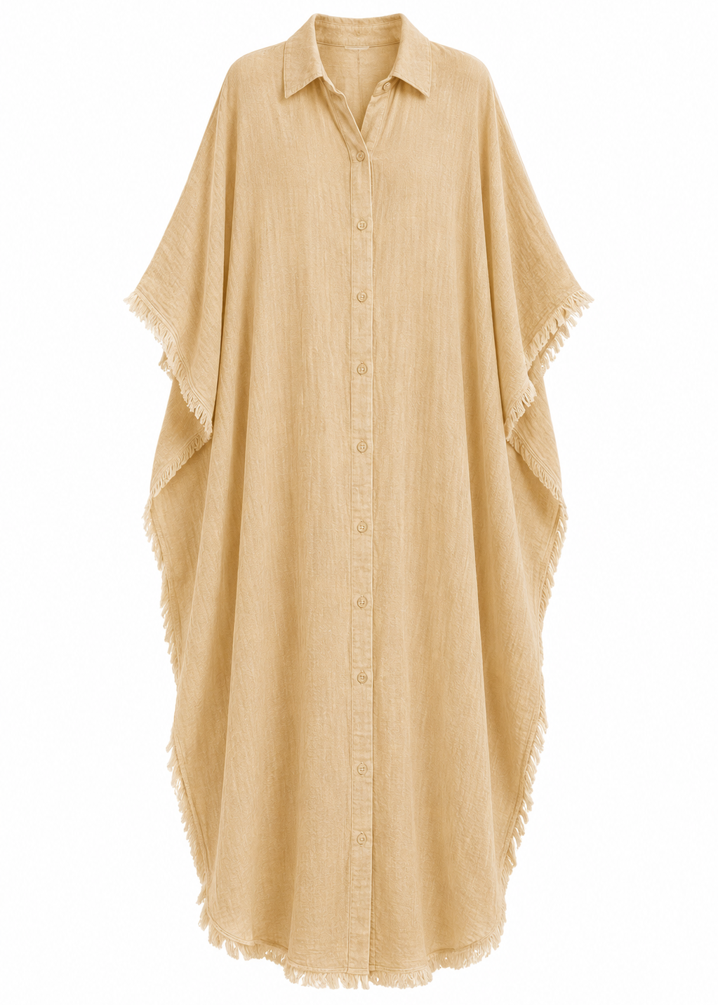 Beach Long Cotton Shirt Jondal