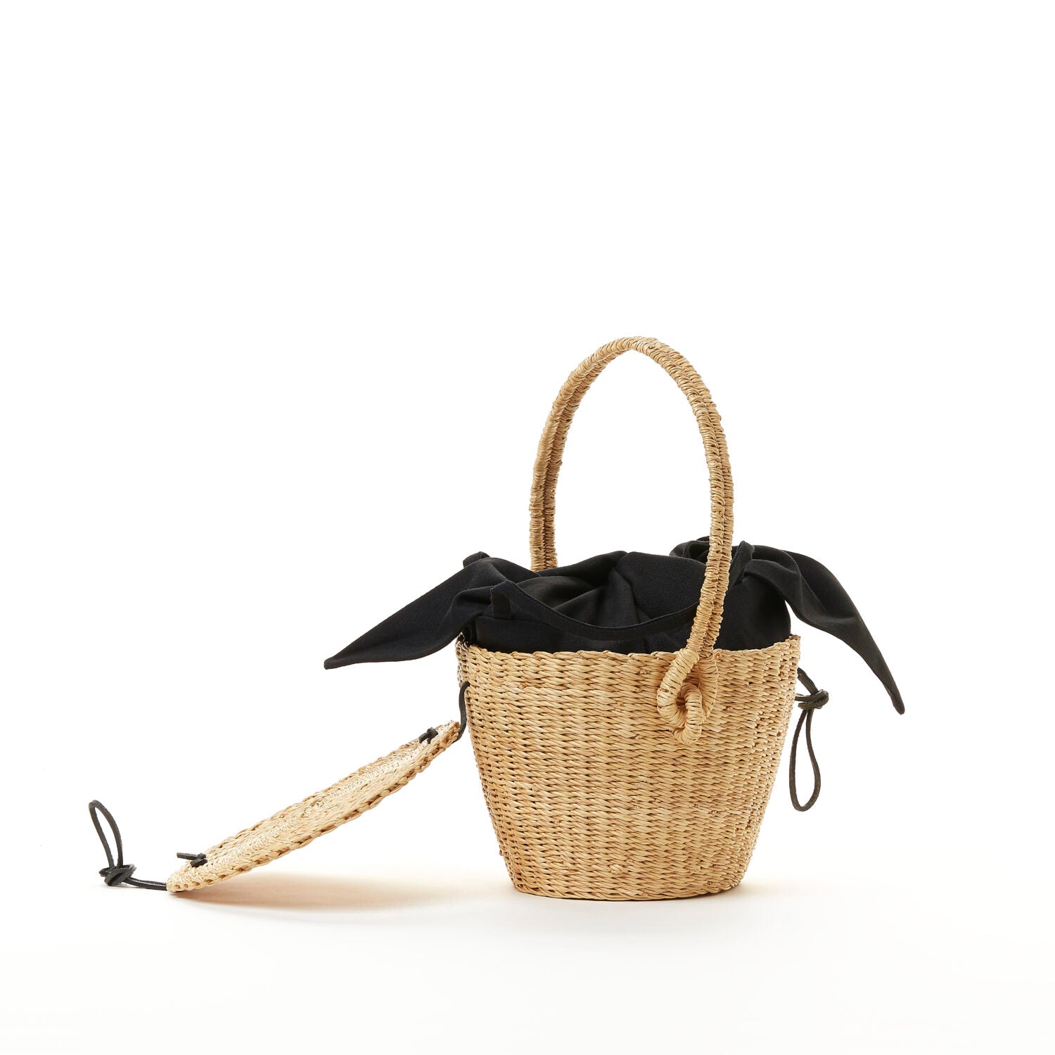 Muun hand-woven straw bag Lou natural