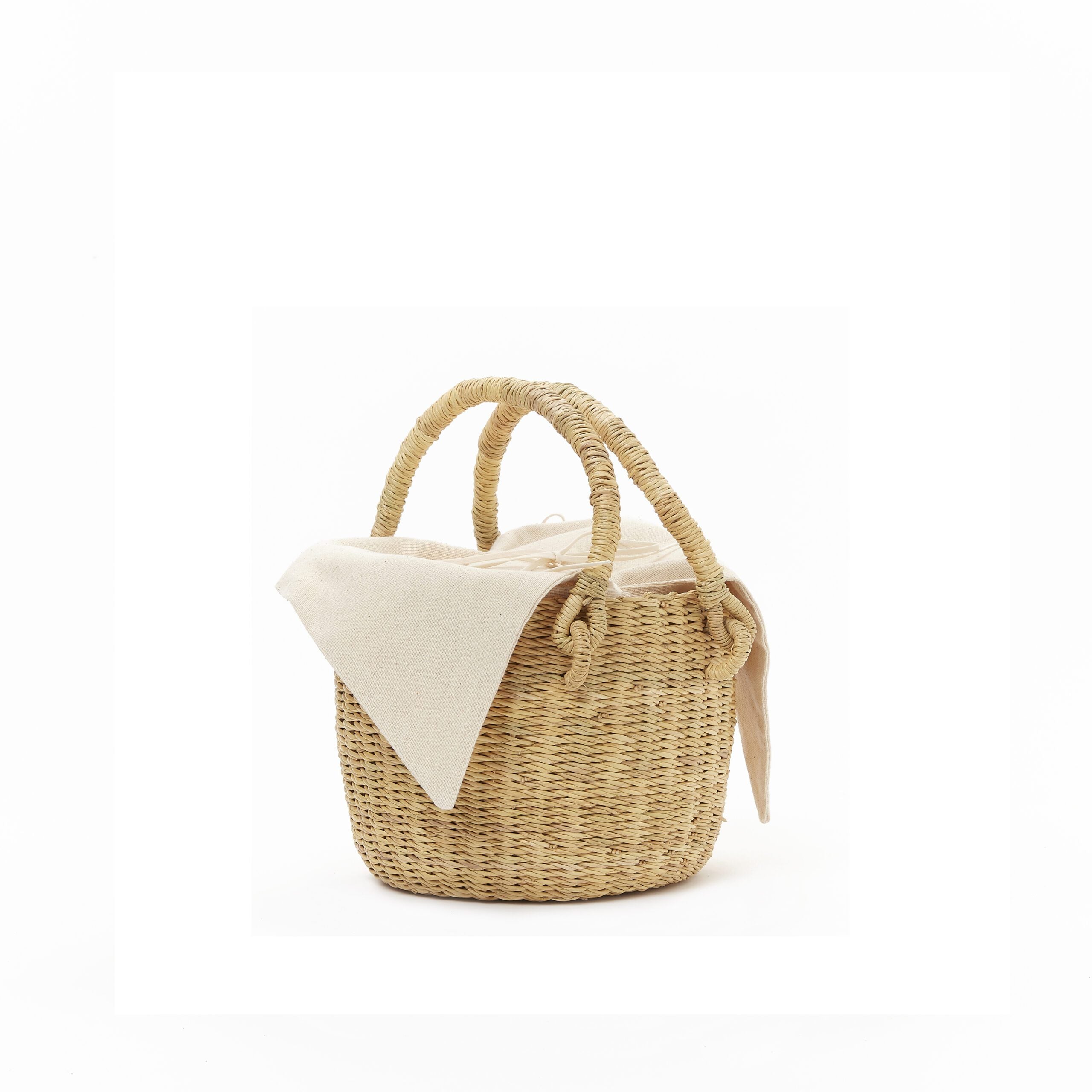 Muun hand-woven straw bag Nora