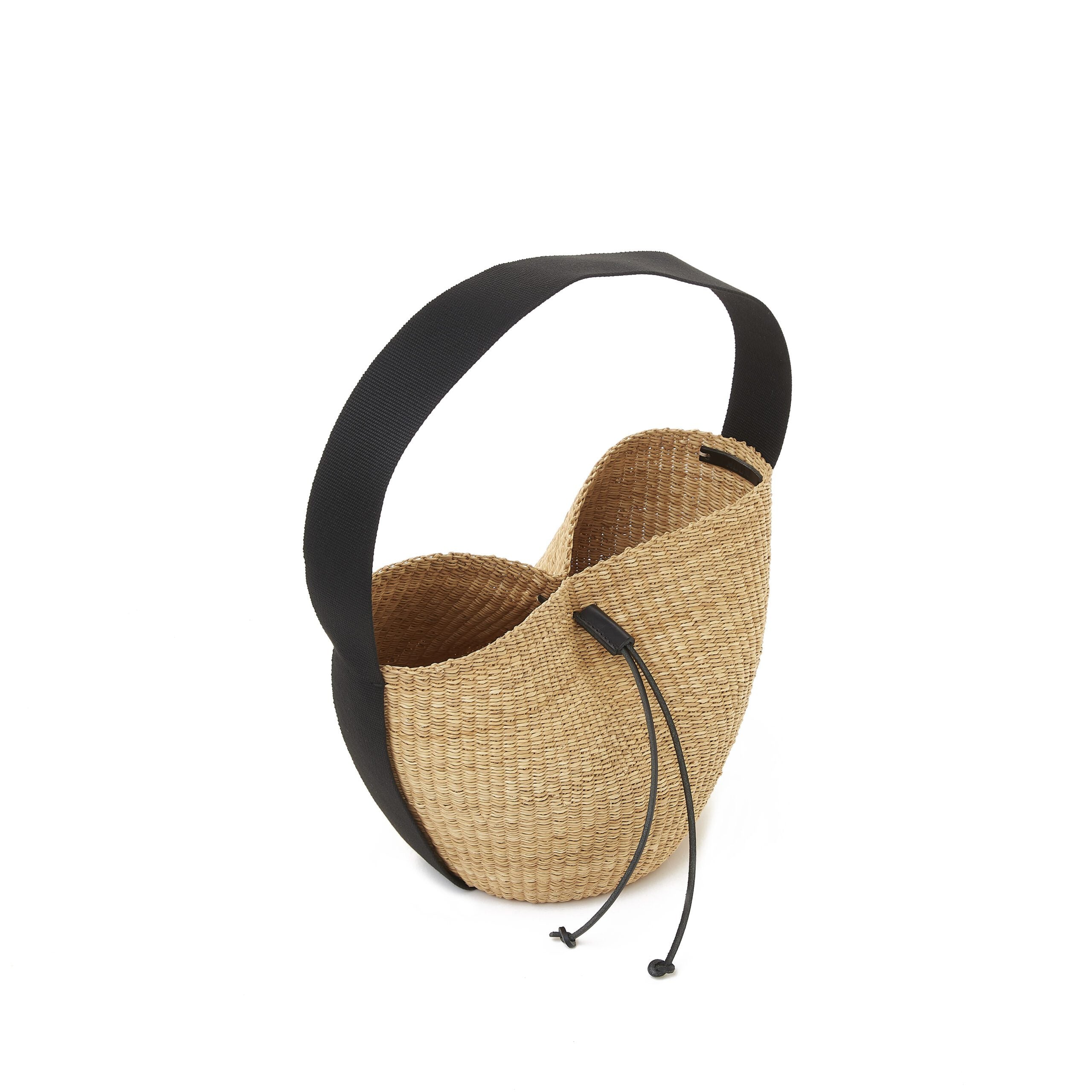 Geanta Muun impletita manual din paie Orbi Natural