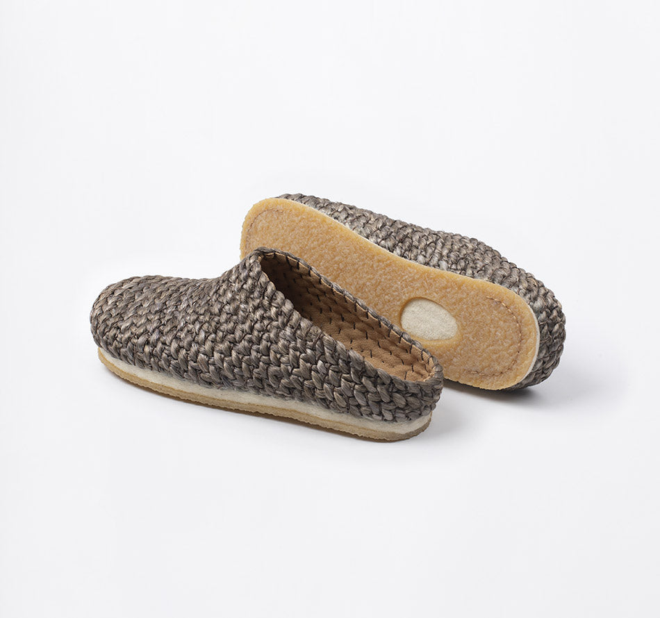 Tramuntana Bronce Jute Clogs