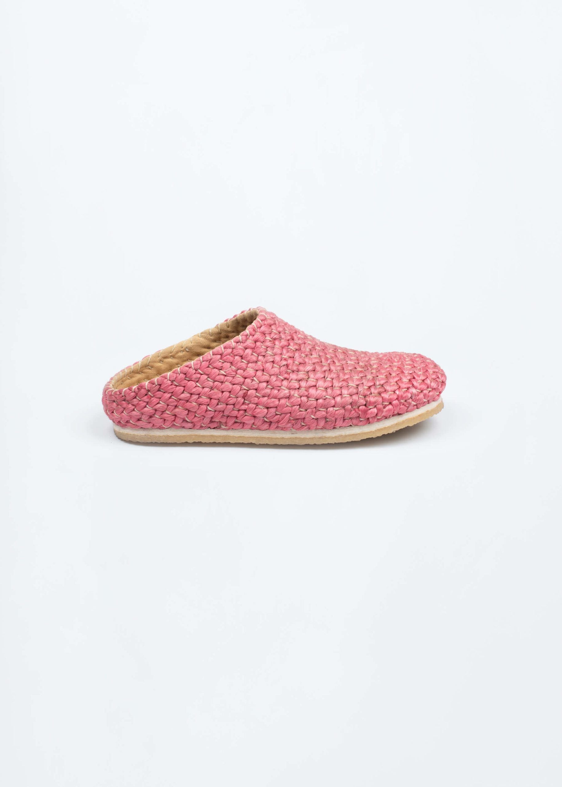 Tramuntana Pink Jute Clogs