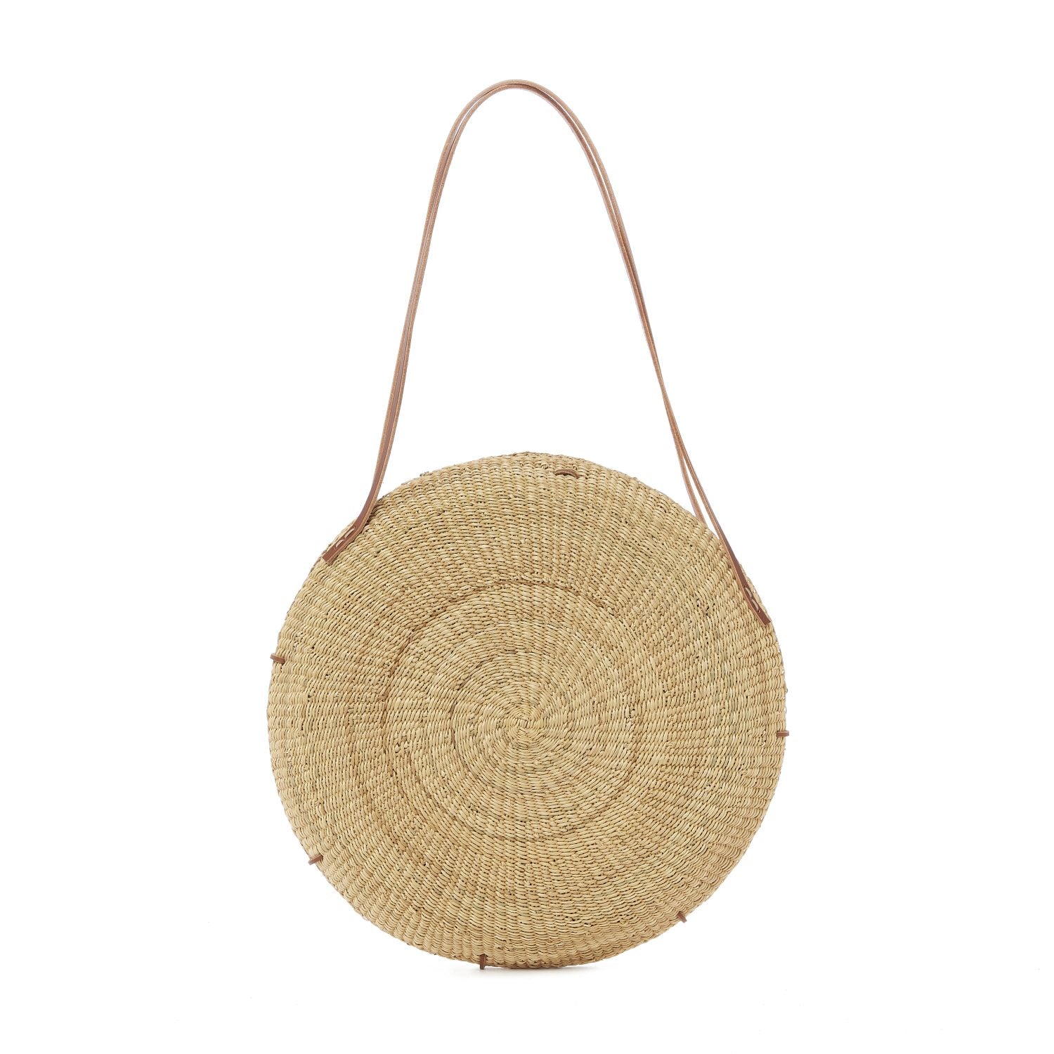 Muun hand-woven straw bag Talata Natural