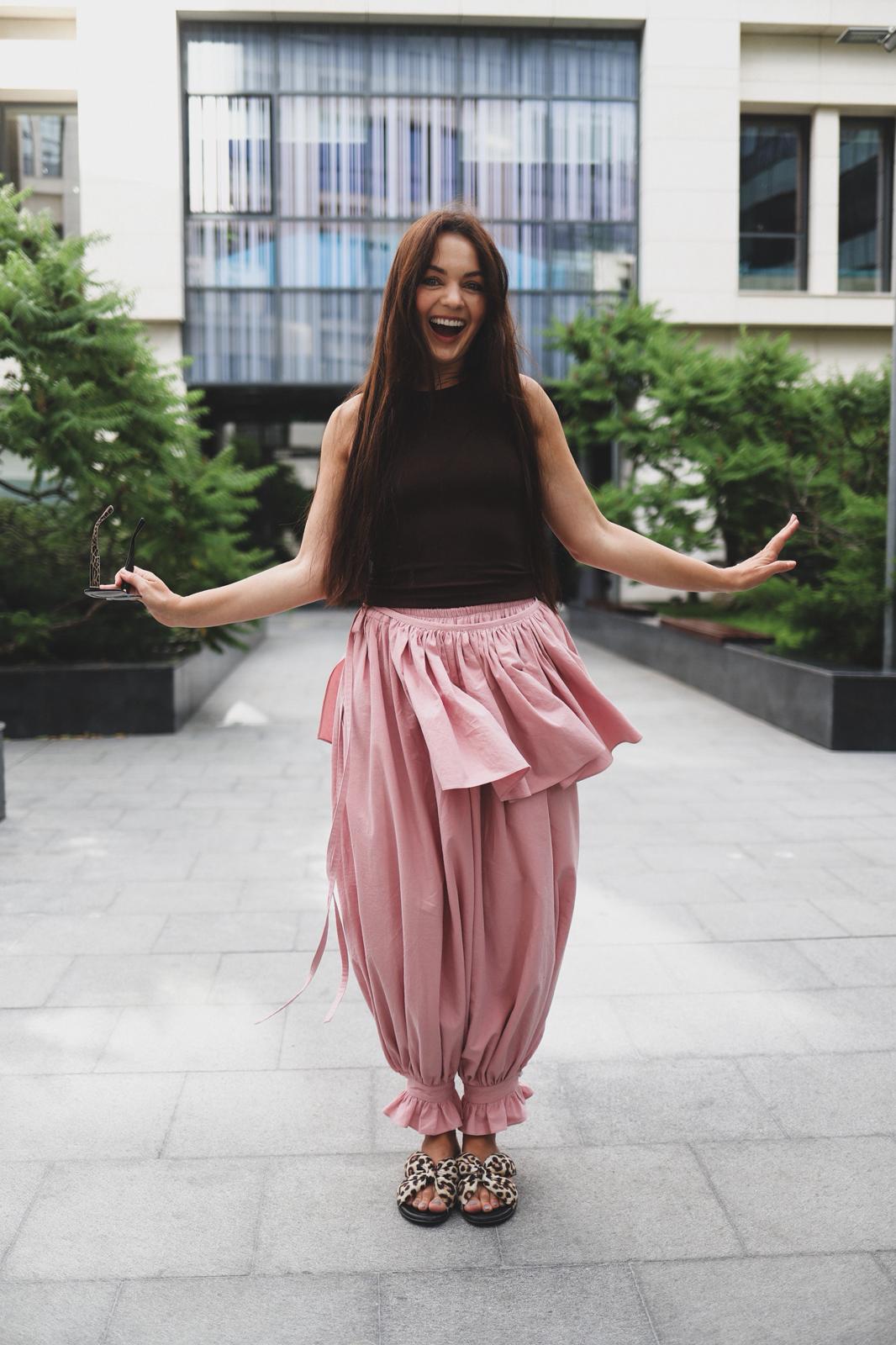 Cotton Candy Balloon Trousers