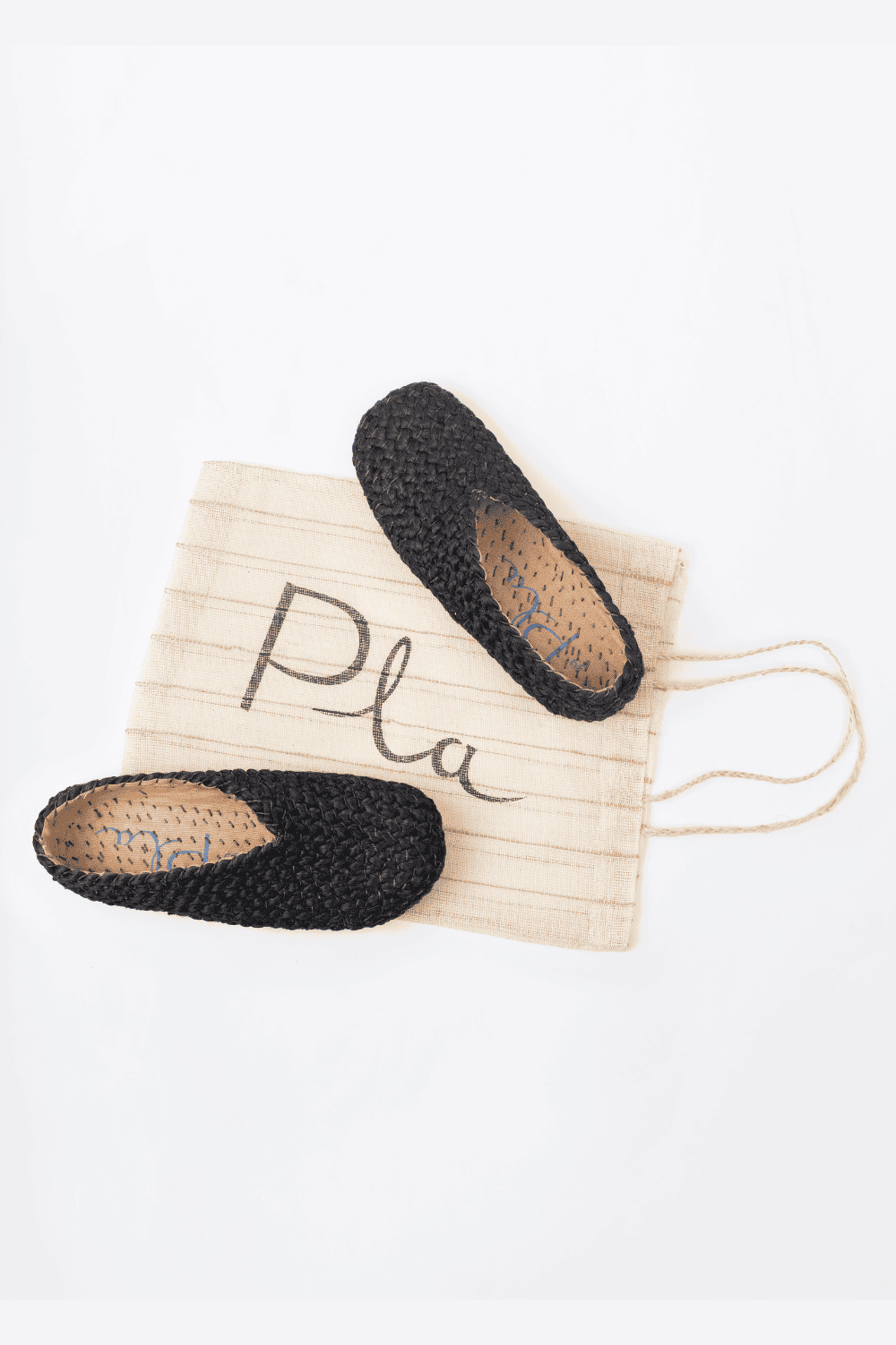 Bonanova Black Jute Espadrilles