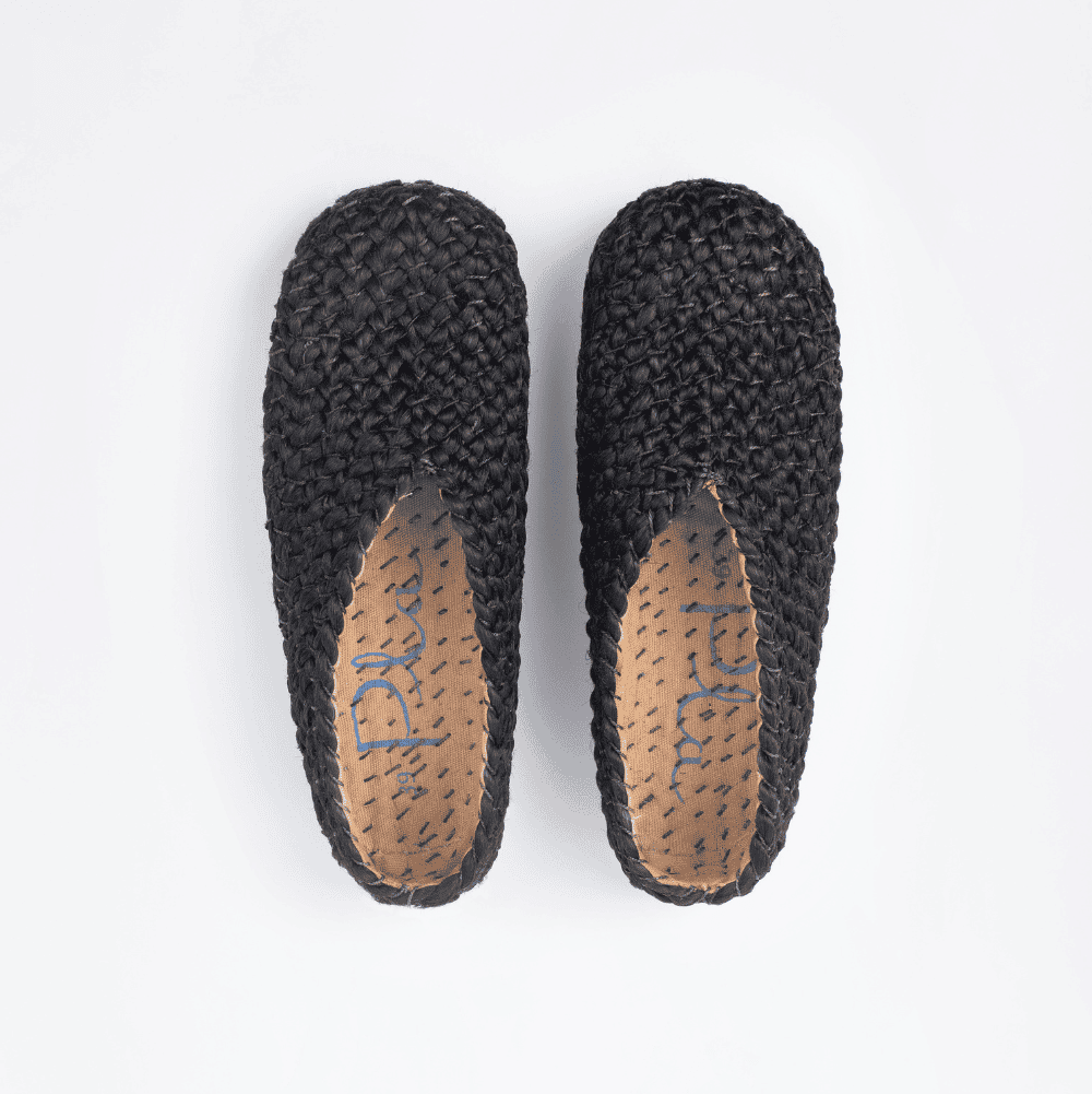 Bonanova Black Jute Espadrilles