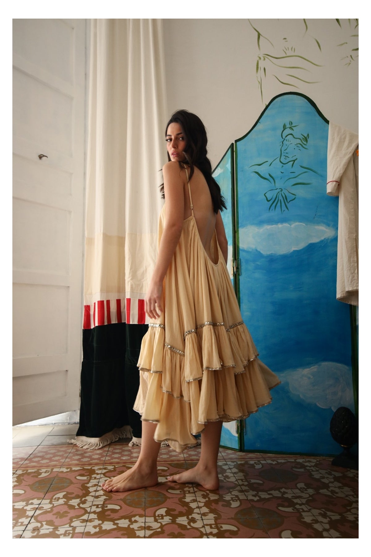 Rochie fără mâneci Preppy