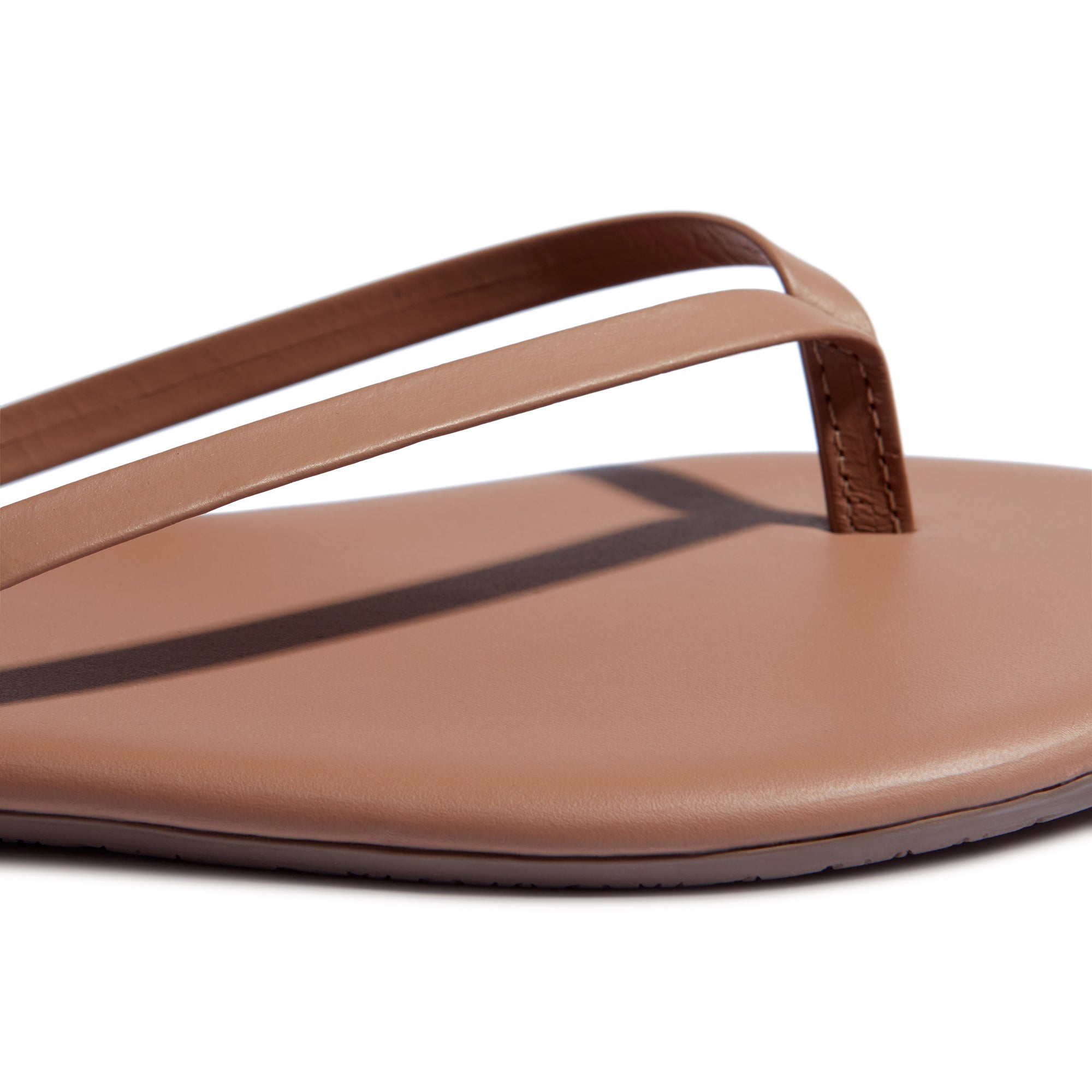 Tkees Lily nudes flip-flops from brazilian leather in Beach Bum