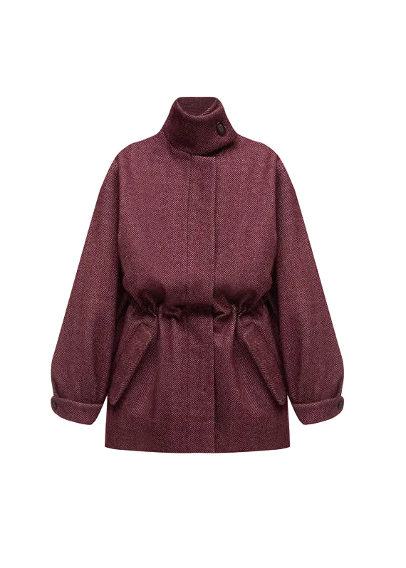 Trench Malva Bordeaux