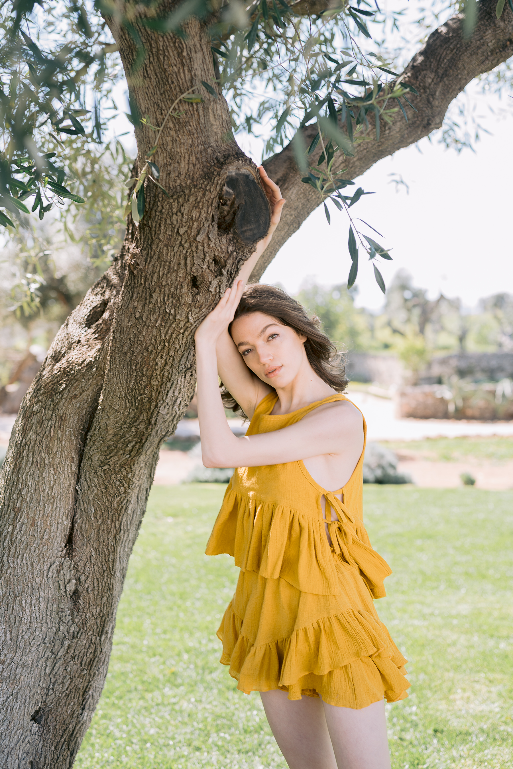 Poena summer top from natural cotton