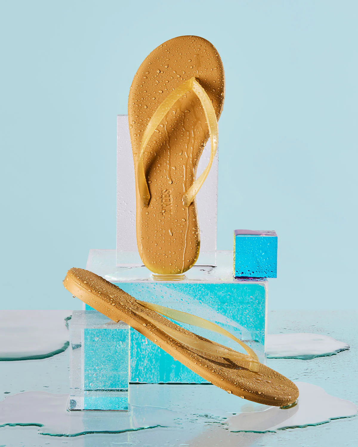 TKEES Aqua Sand Flip-flops