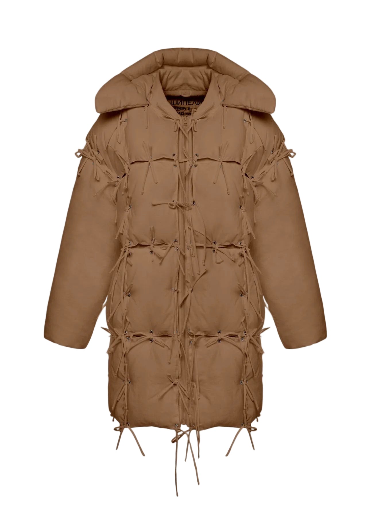 Chocolate Transformable Goose-Down Long Puffer – Constructor