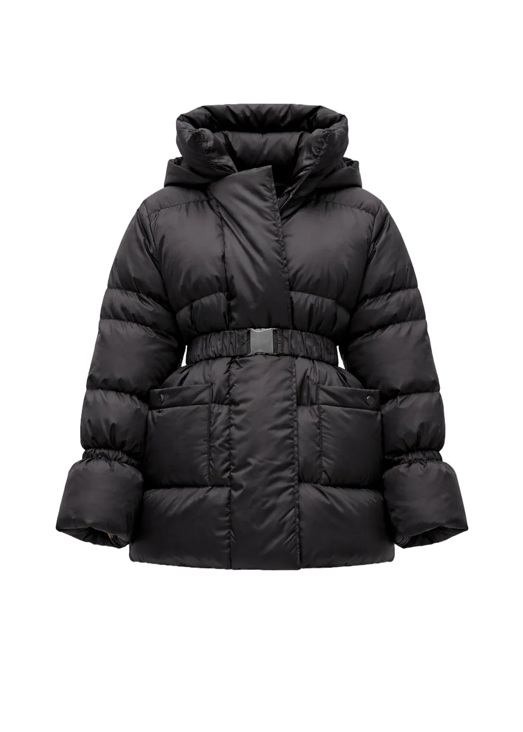 Geaca puffer cu puf de gâscă Winterfall neagră