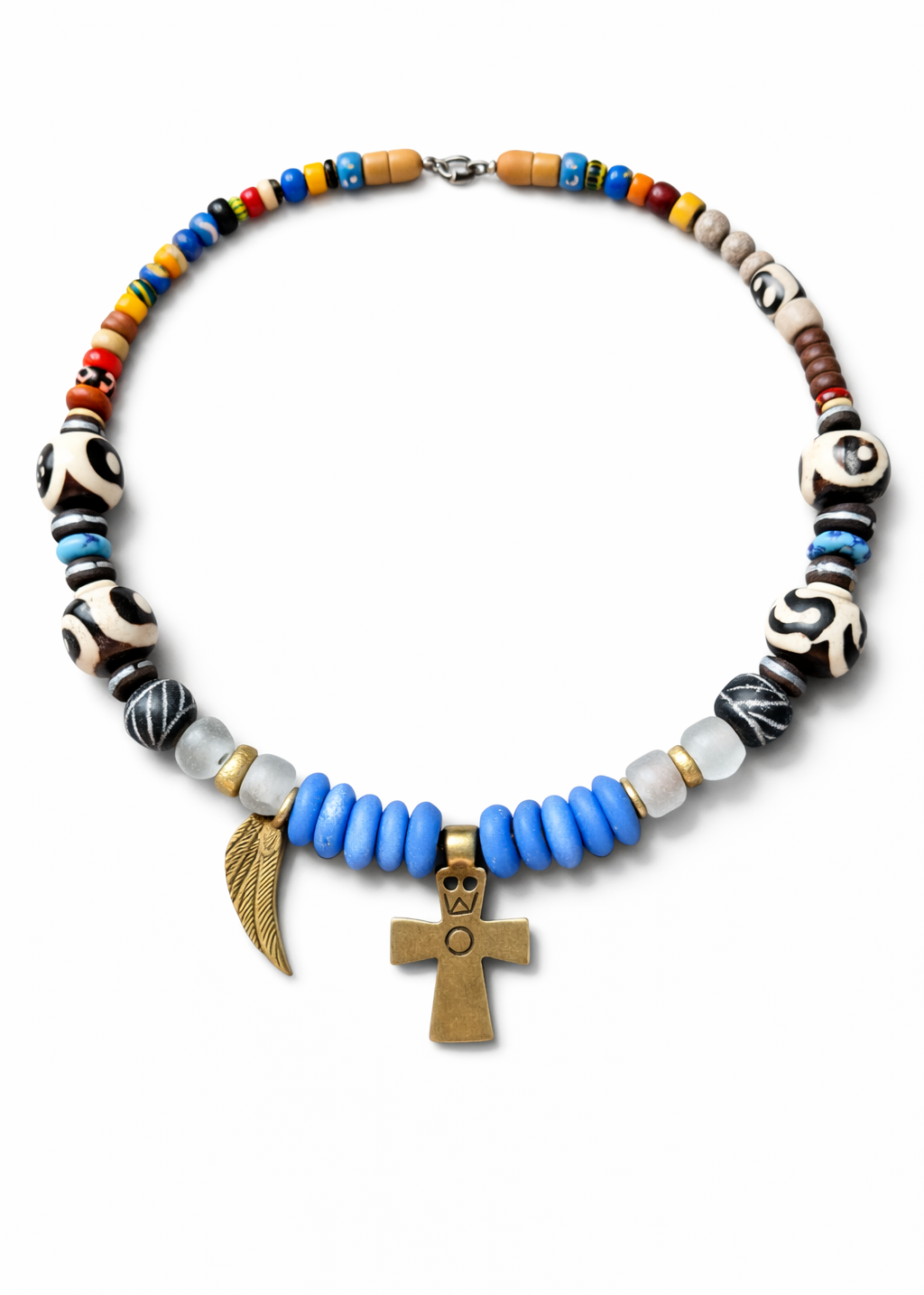 Golden Tribe beaded necklace