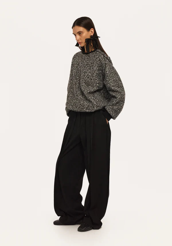 Hanorac gri oversized