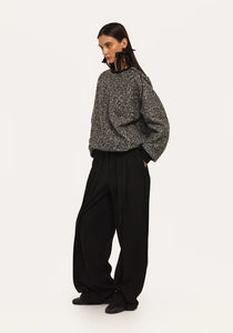 Hanorac gri oversized