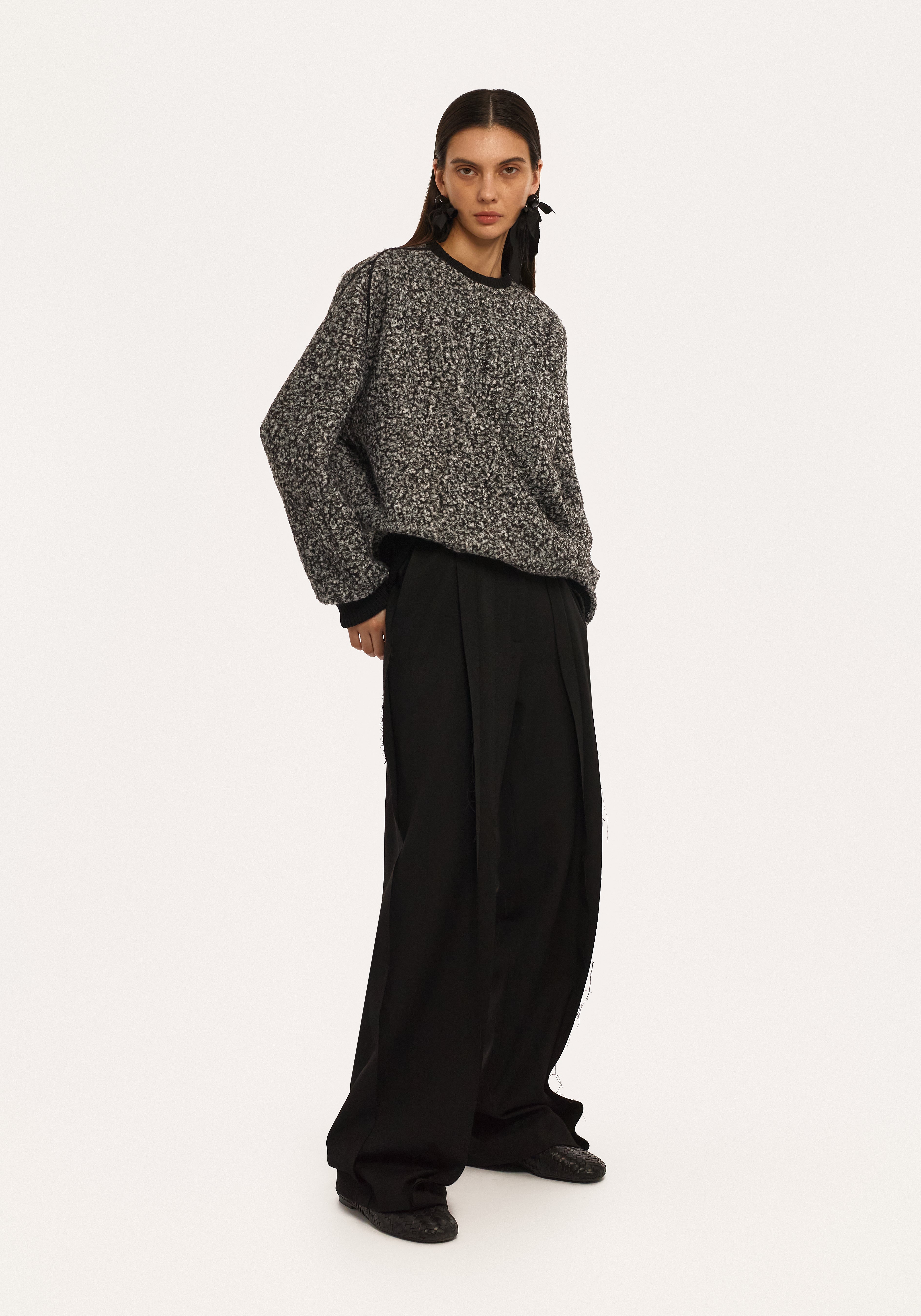 Hanorac gri oversized