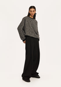 Hanorac gri oversized