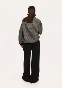 Hanorac gri oversized