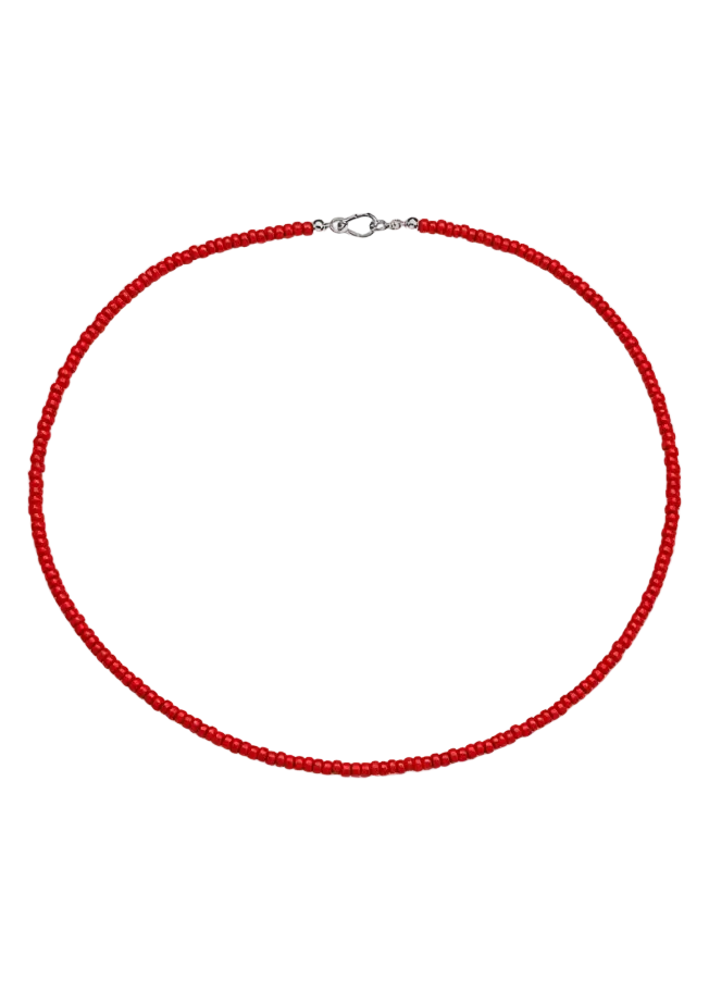 Red Thred beaded choker