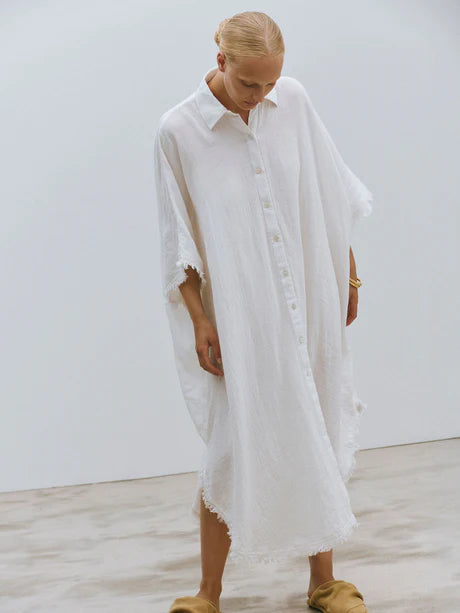 Beach Long Cotton Shirt - Jondal