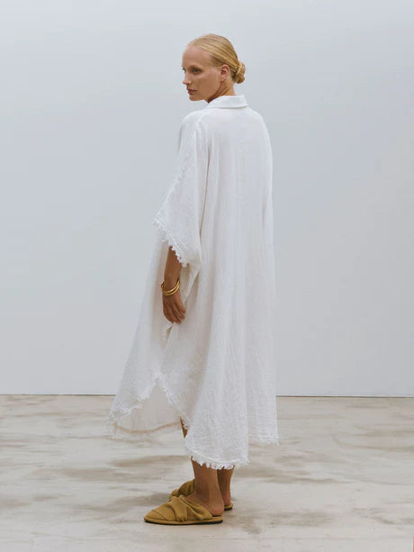 Beach Long Cotton Shirt - Jondal