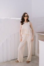 Load image into Gallery viewer, Lucina trousers made from natural cotton
