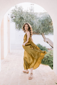 Syros Silk Dress