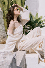 Load image into Gallery viewer, Easy top in ivory from natural cotton
