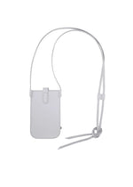Load image into Gallery viewer, Haman Leather Flower Phone Grey Bag
