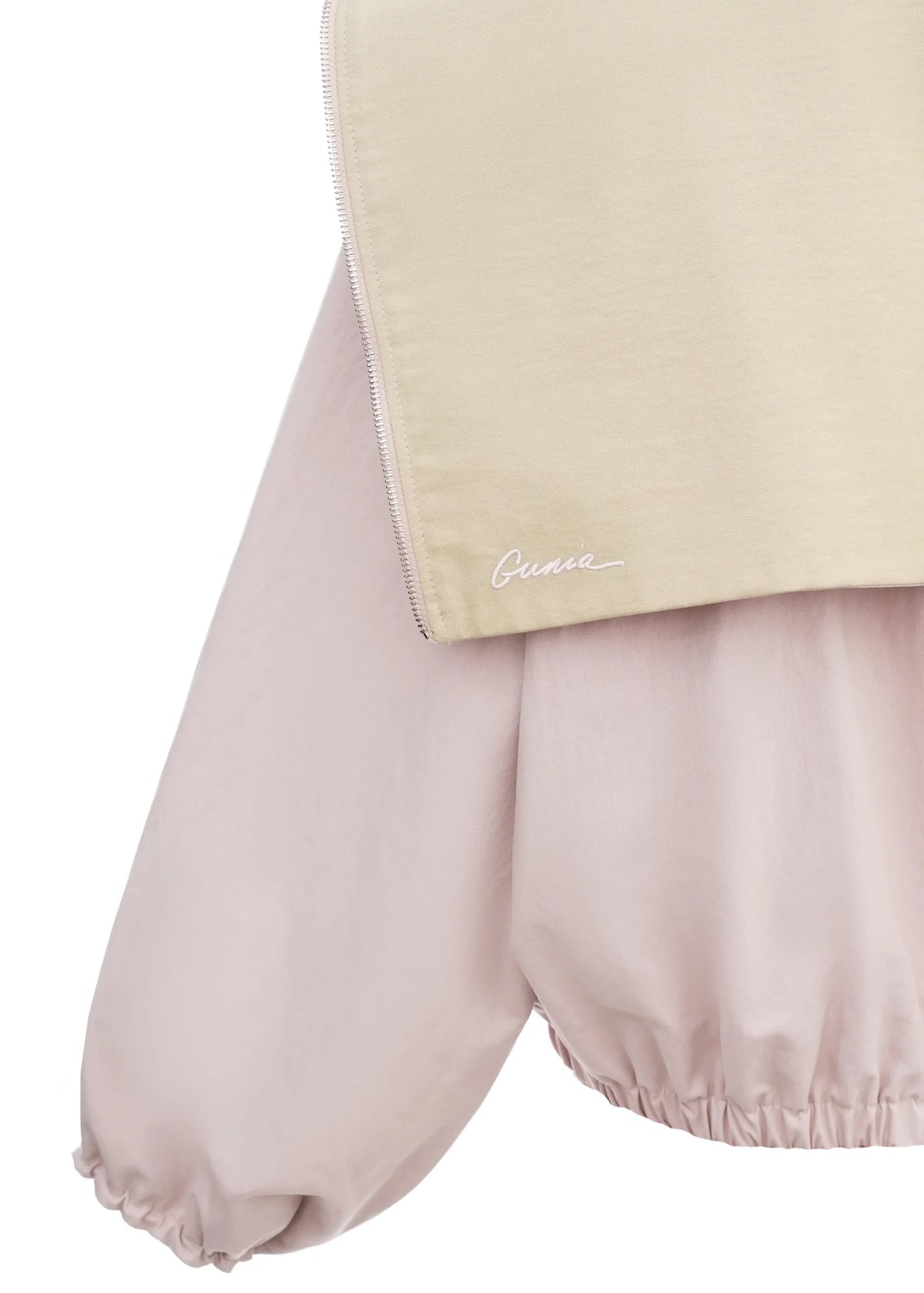 Riabchyk High-Collar Bomber Jacket