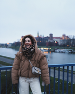 Încarcă imaginea în vizualizatorul Galeriei, Geacă puffer cu fulgi de gâscă Constructor Mini Chocolate
