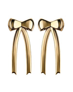 Load image into Gallery viewer, Bow Silver Earrings

