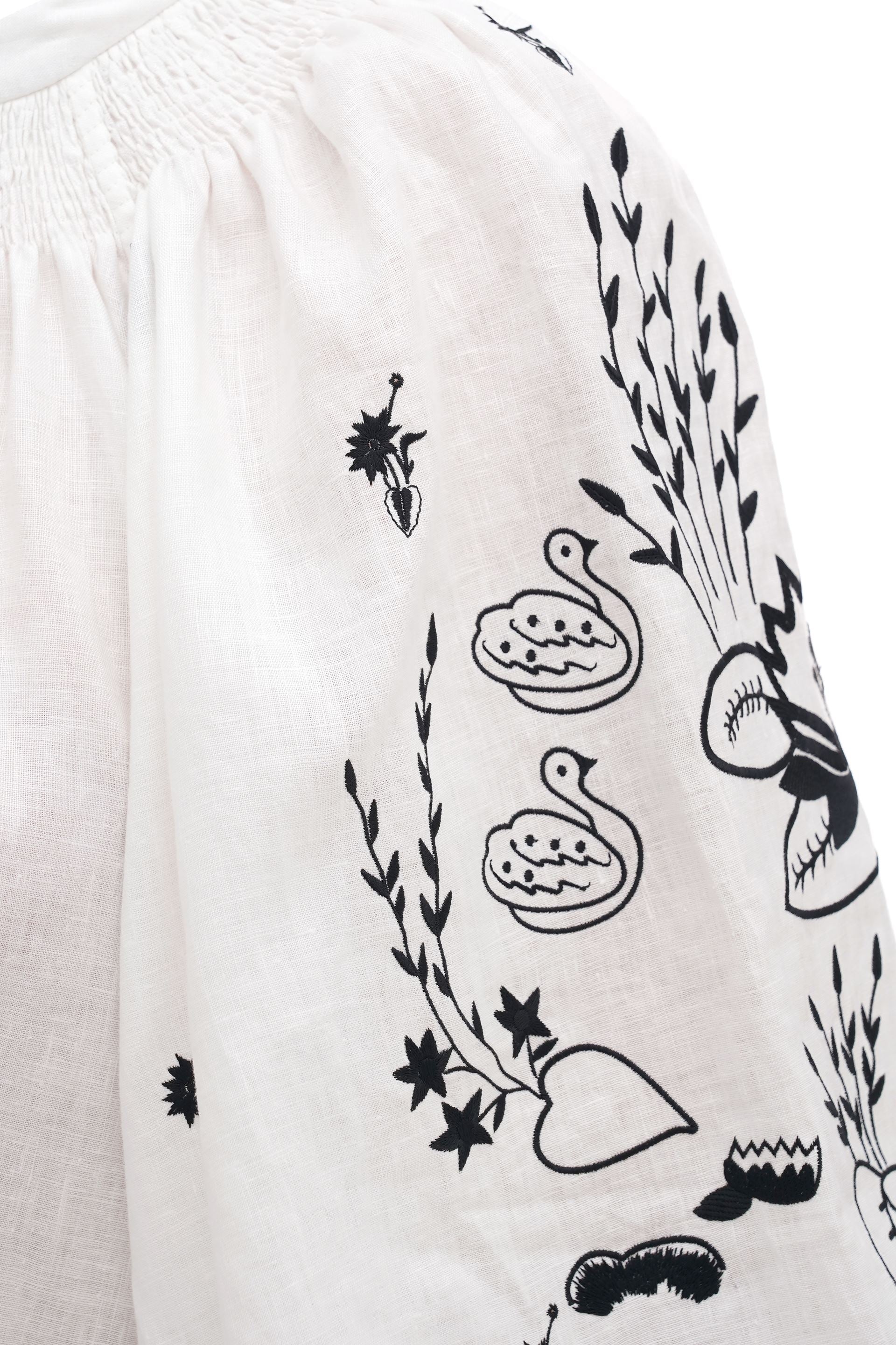 Viryneia Embroidered Shirt