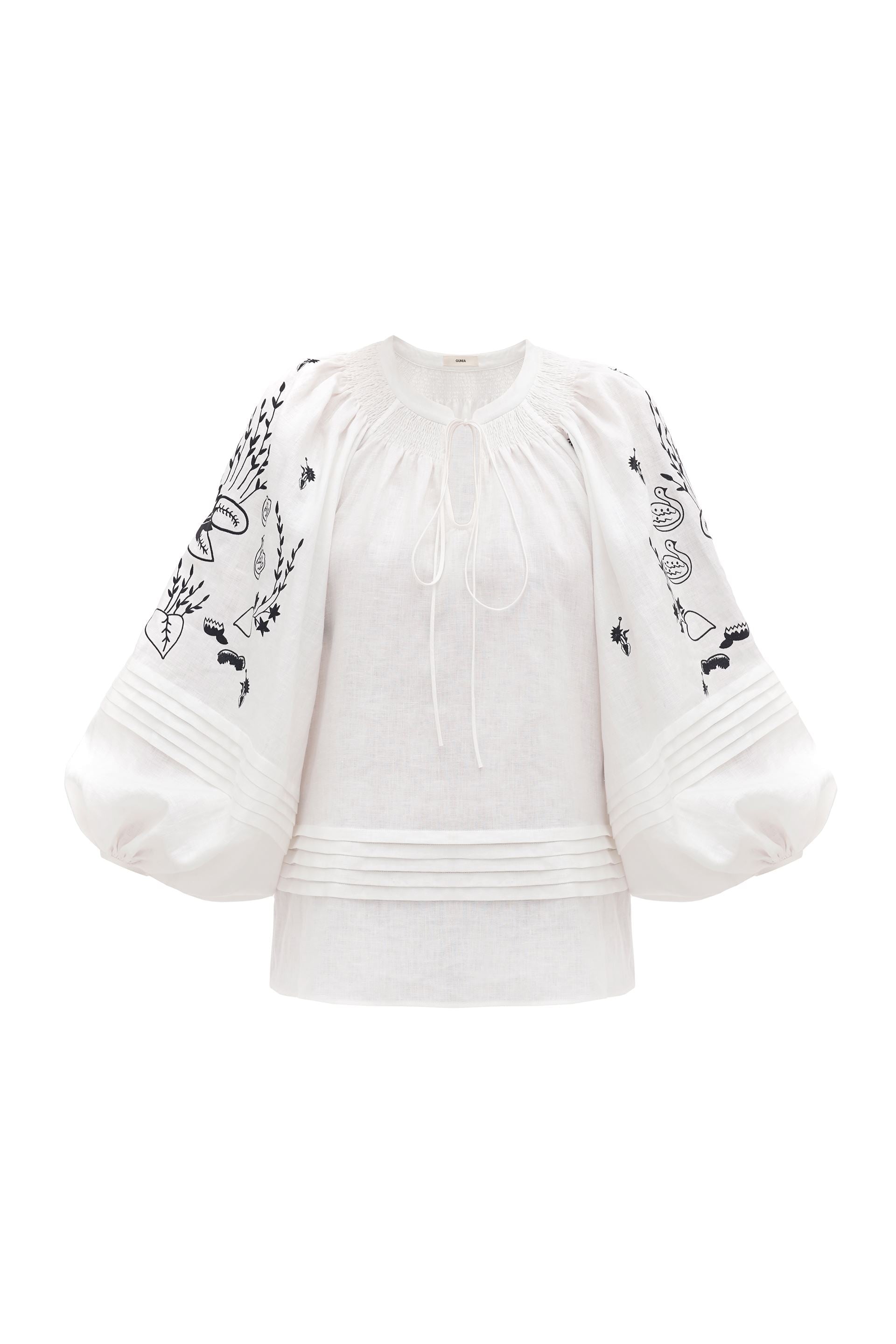 Viryneia Embroidered Shirt