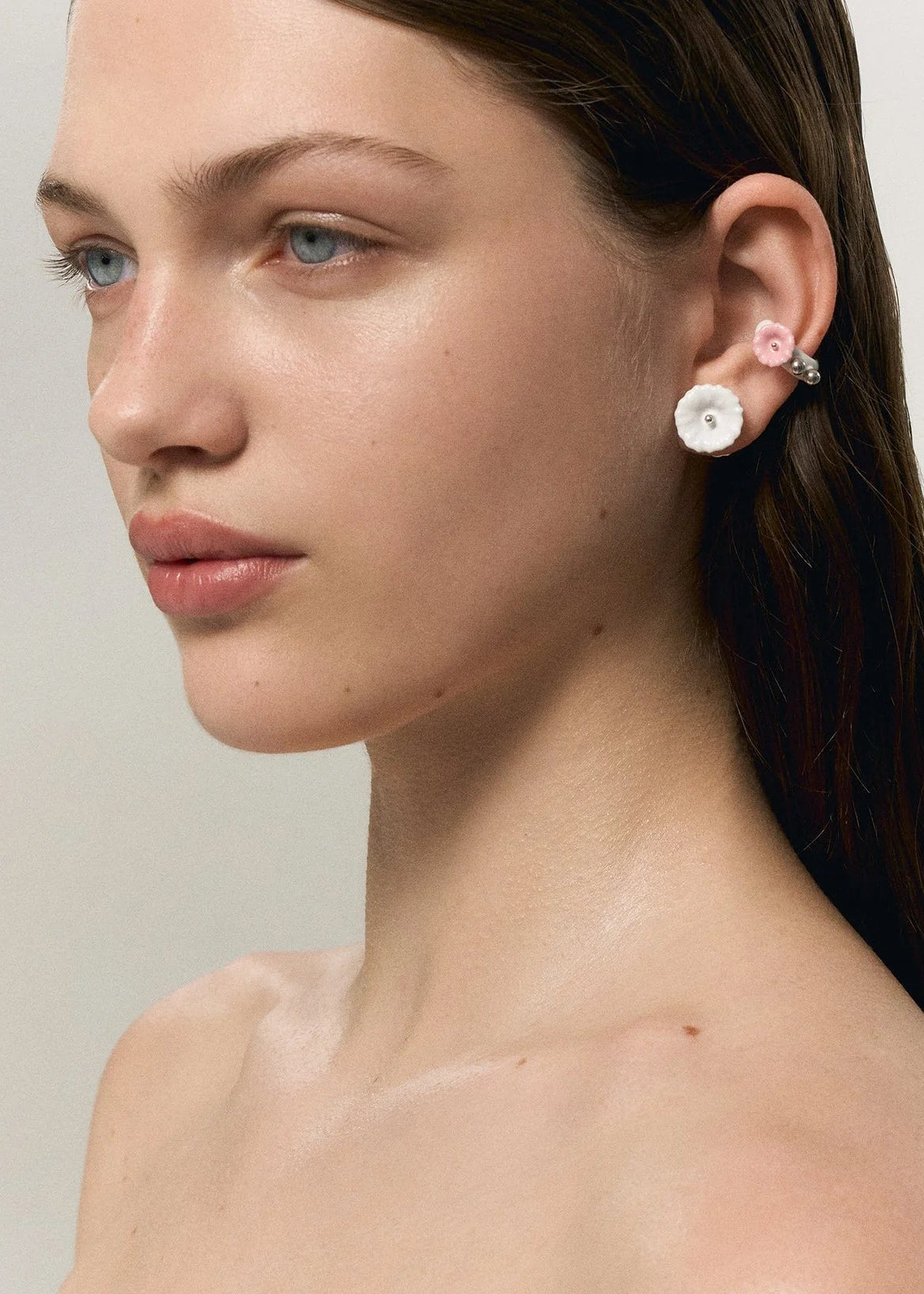 Malva Sculptured Ear Cuff