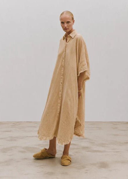 Beach Long Cotton Shirt - Jondal