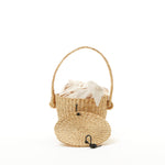 Load image into Gallery viewer, Muun hand-woven straw bag Lou natural
