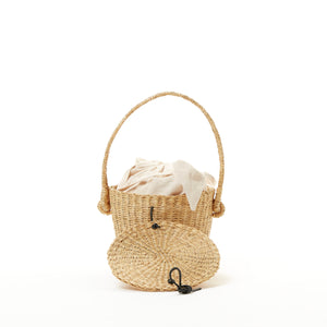 Muun hand-woven straw bag Lou natural