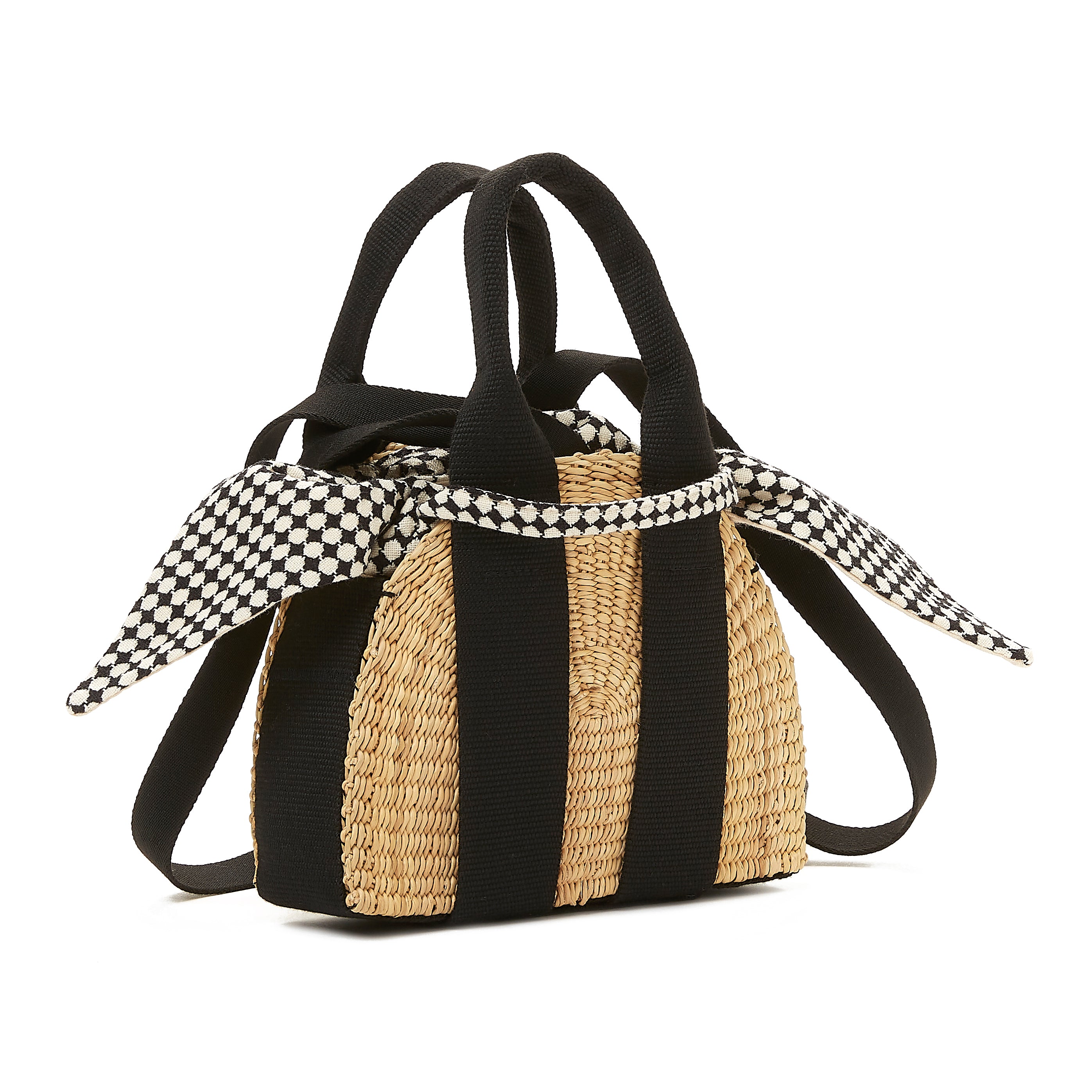 Muun hand-woven straw bag Mini Mina