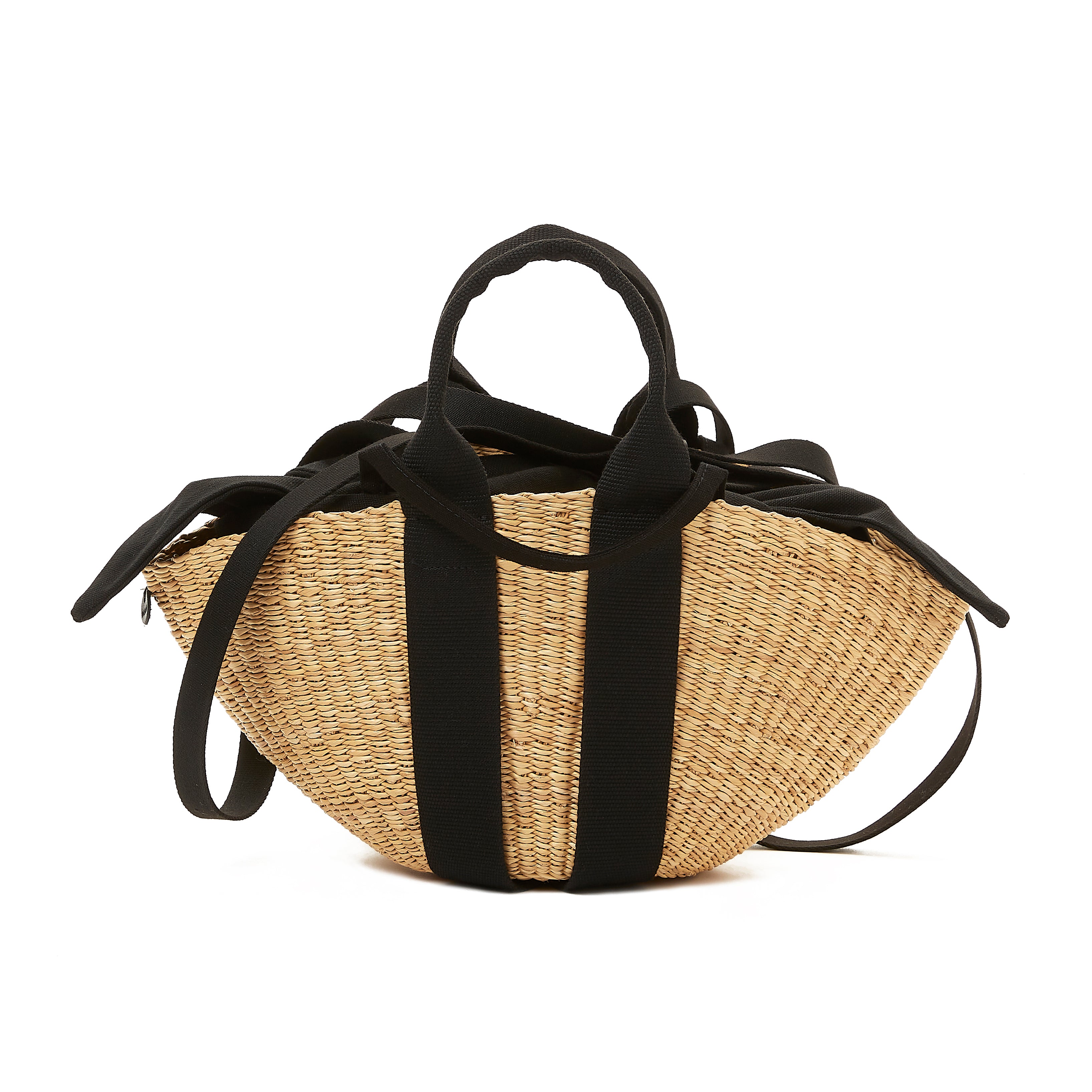 Geanta Muun impletita manual din paie  Mini Sophie 