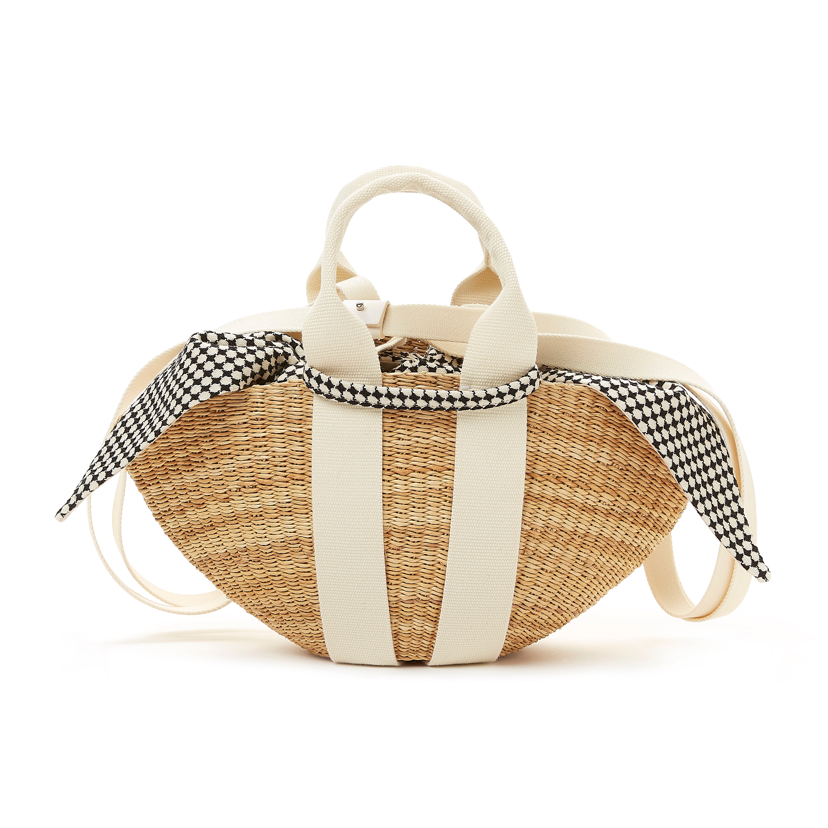 Geanta Muun impletita manual din paie  Mini Sophie 